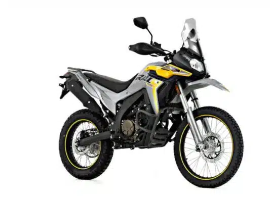 VOGE 300 Rally Gris-amarillo Valencia